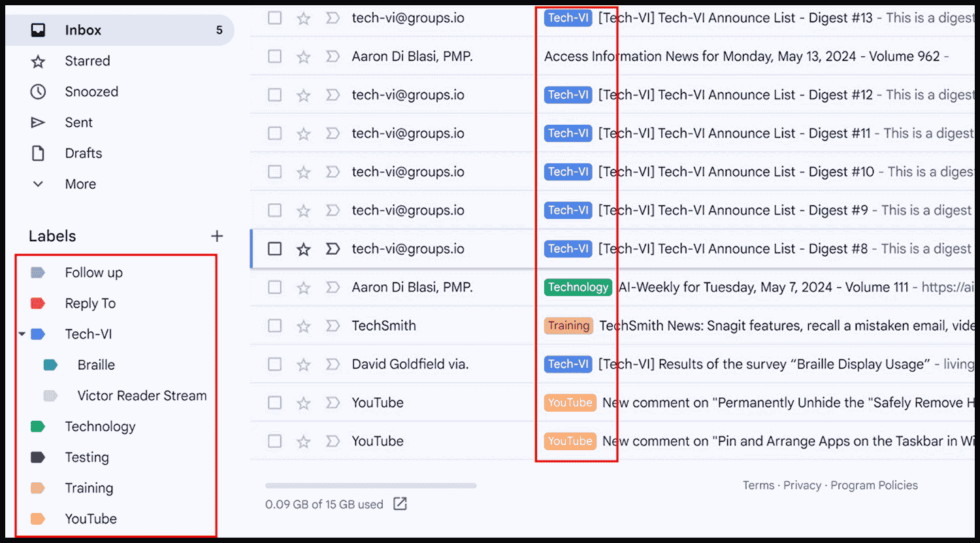 New Gmail Inbox Example How to Organize Gmail Inbox? 13 Essential Tips and Examples
