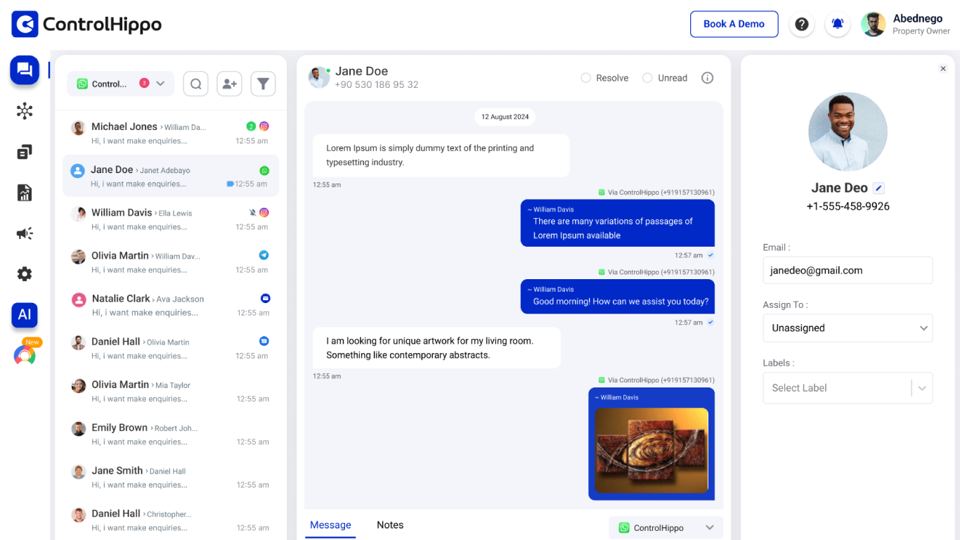 ControlHippo - Ai Powered Customer Support Platform