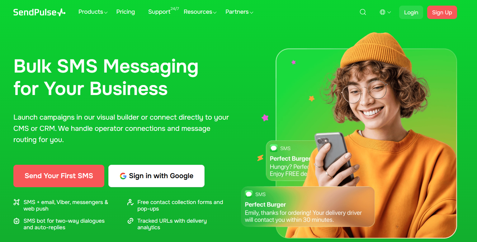 sendpluse dashboard image